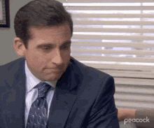 Michael Scott from The Office saying "That sounds good."