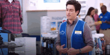 A guy saying, "Thank you for your feedback"