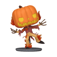 Jack Skellington dressed as the Pumpkin King from Tim Burton's The Nightmare Before Christmas Funko Pop