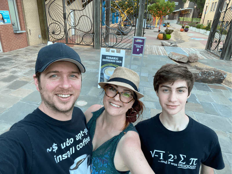 The fam in the spot where we all met